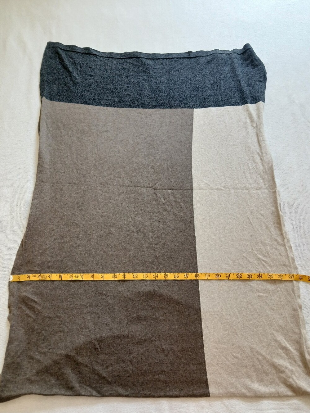 zestt The Dreamsoft Organic Cotton Travel Scarf Color Brownstone Colorblock - Picture 6 of 8